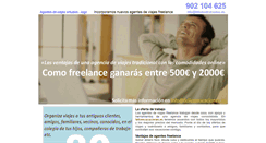 Desktop Screenshot of agentesdeviajevirtuales.com